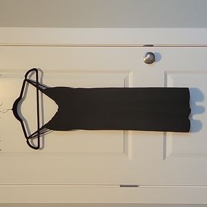 Suzy Shier Black Cross back Dress